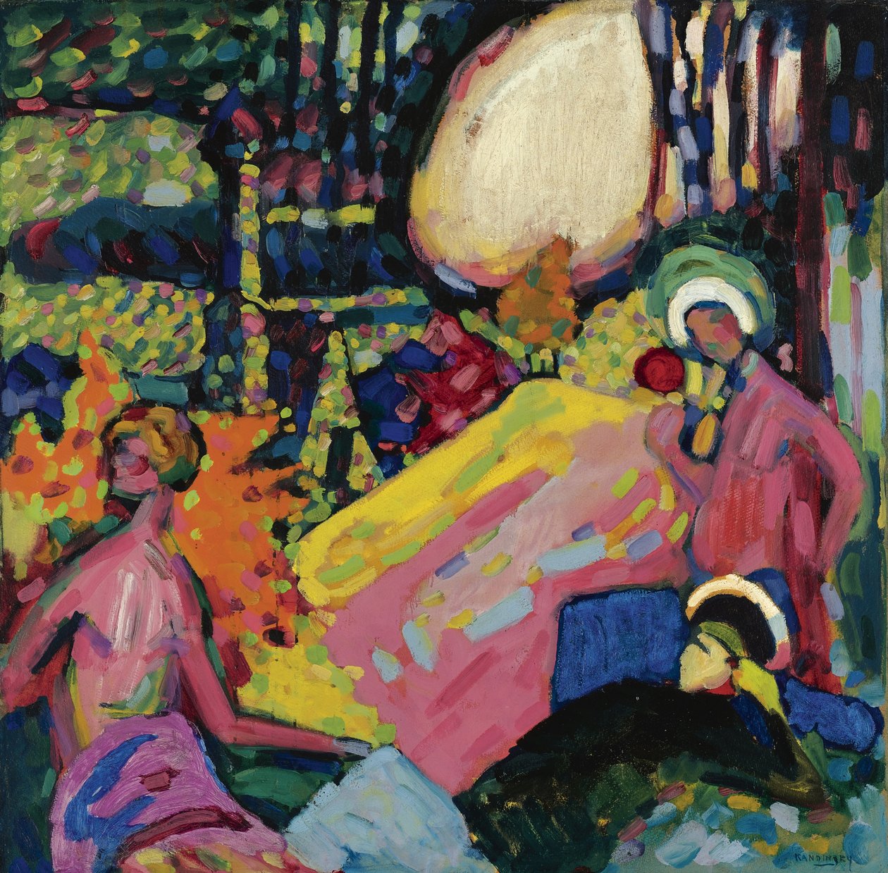 Weißer Klang von Wassily Kandinsky