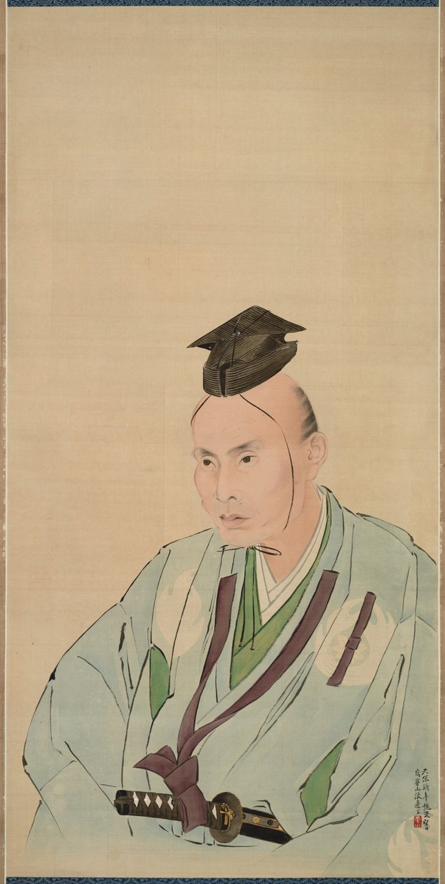 Porträt von Takami Senseki von Watanabe Kazan