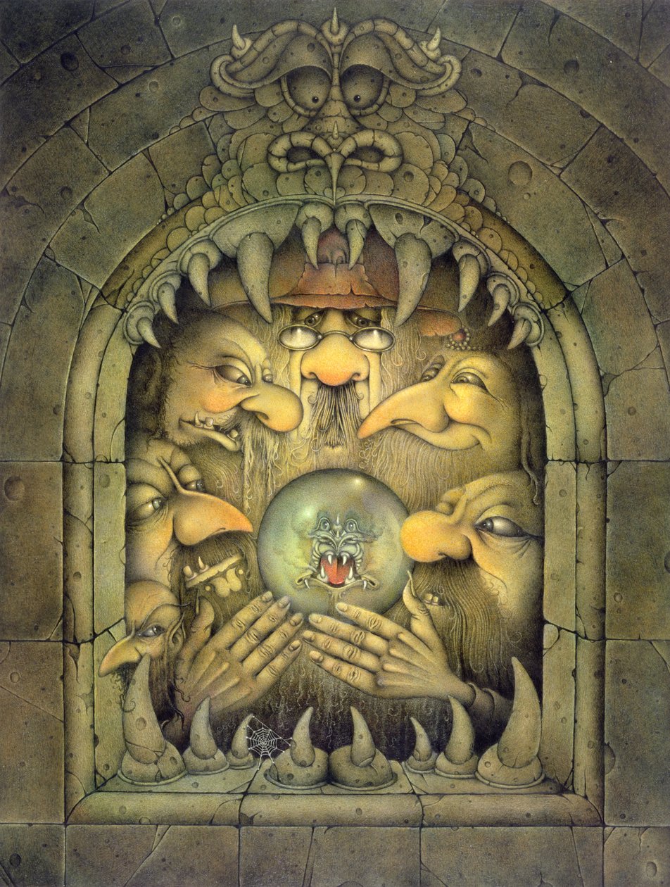Zuerst brauchst du einen Drachen von Wayne Anderson