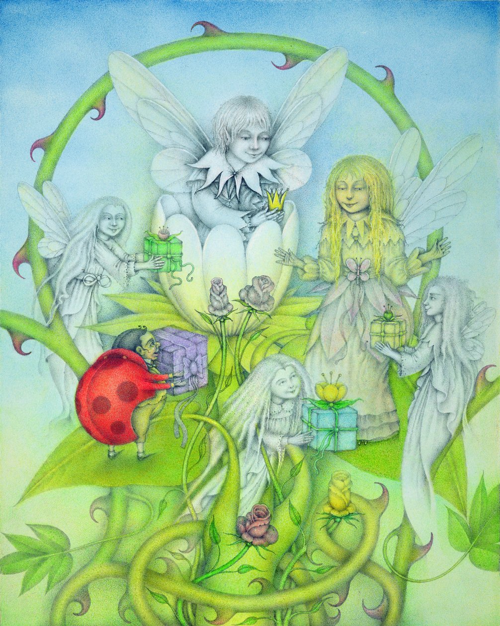 Blumen-Geister von Wayne Anderson