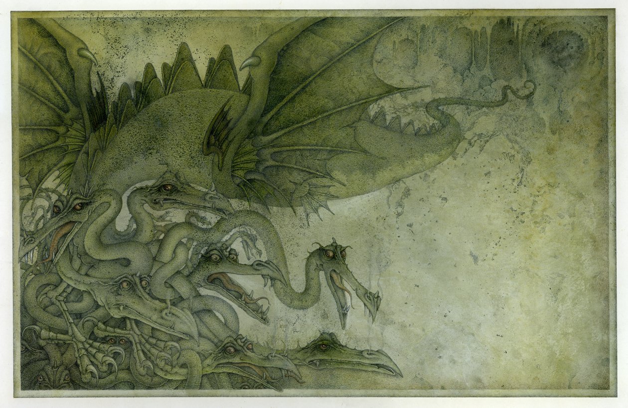 Hundertköpfiger Typhon von Wayne Anderson