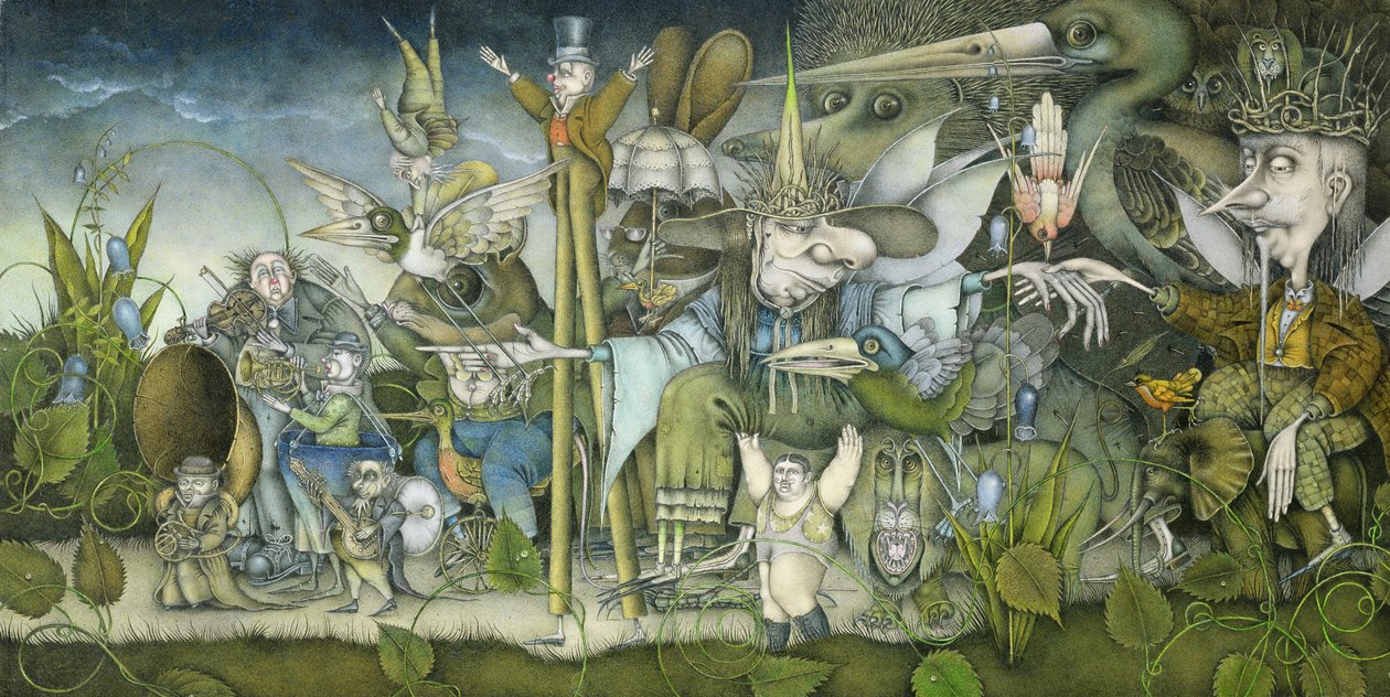 König Twig und Königin Crinkle von Wayne Anderson