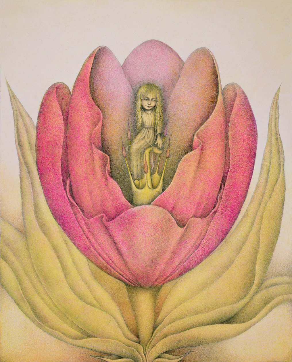 Die Tulpe platzt mit einem Knall auf von Wayne Anderson