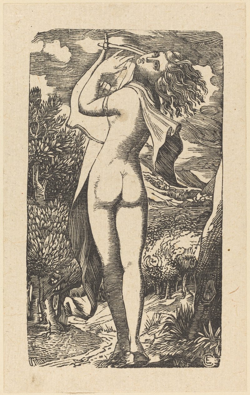Bacchantin von Welby Sherman after Edward Calvert