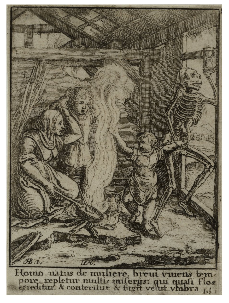 Kind. Zustand 2 von Wenceslaus Hollar