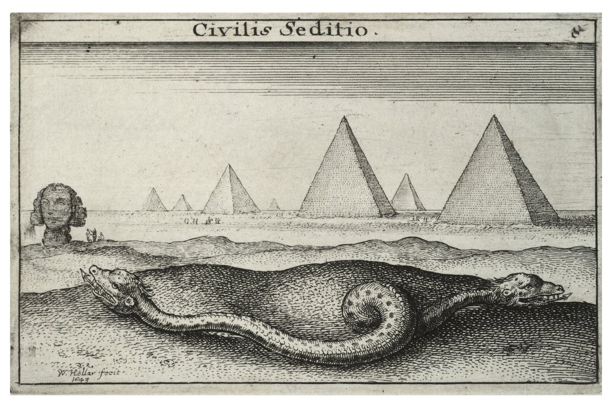 Bürgerkrieg von Wenceslaus Hollar