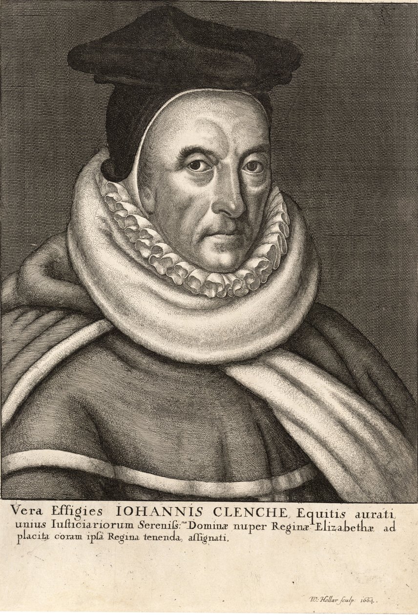 John Clenche. Zustand 1 von Wenceslaus Hollar