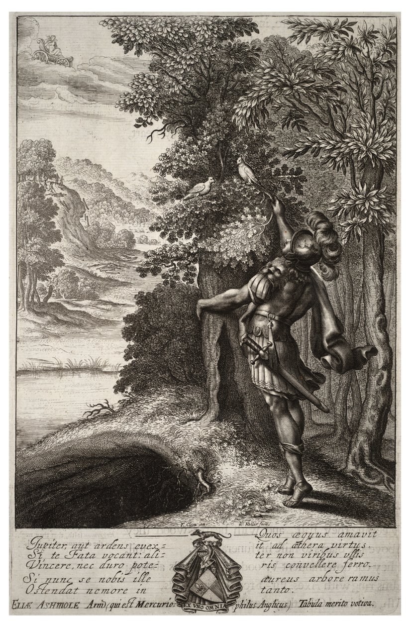 Der goldene Zweig. Zustand 1 von Wenceslaus Hollar