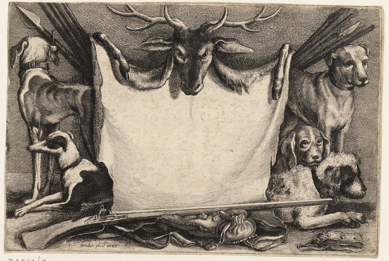 Titel. Zustand 1 von Wenceslaus Hollar