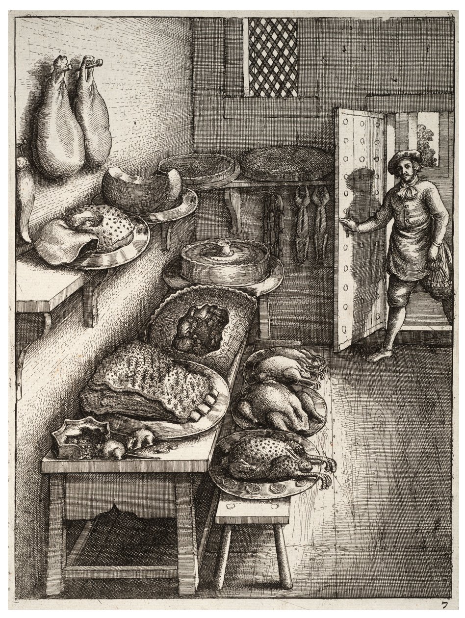 Stadt- und Landmaus von Wenceslaus Hollar