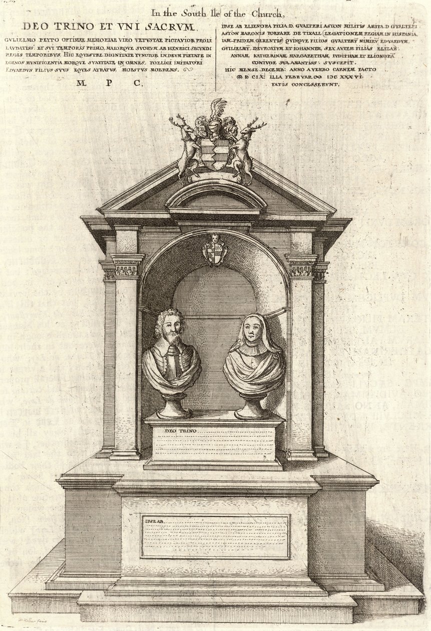 William Peto (Denkmal) von Wenceslaus Hollar