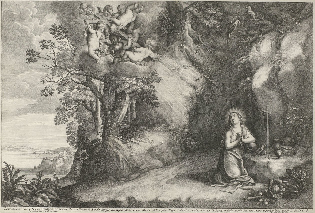 Reuige Maria Magdalena von Wenceslaus Hollar