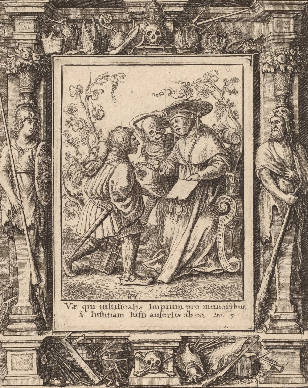 Kardinal, 1651 von Wenceslaus Hollar