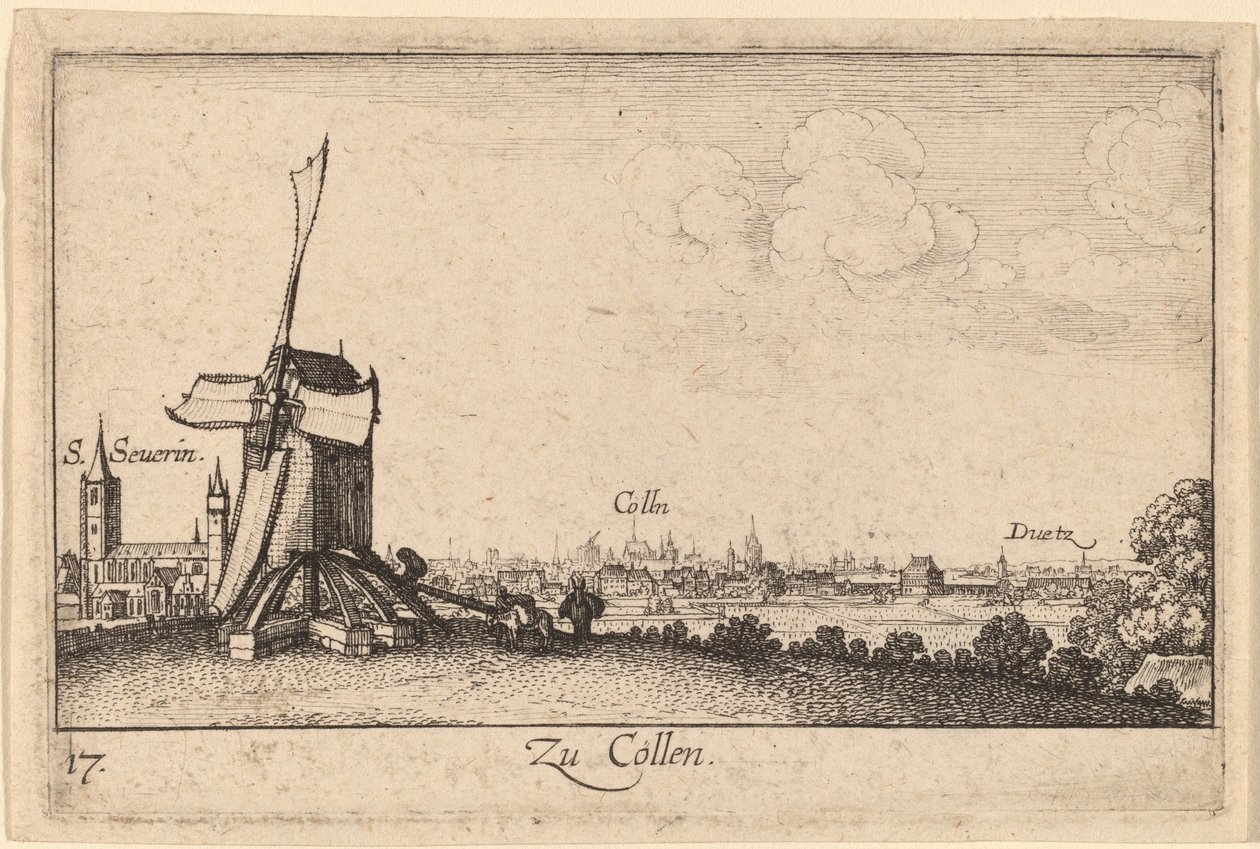 Köln von Wenceslaus Hollar