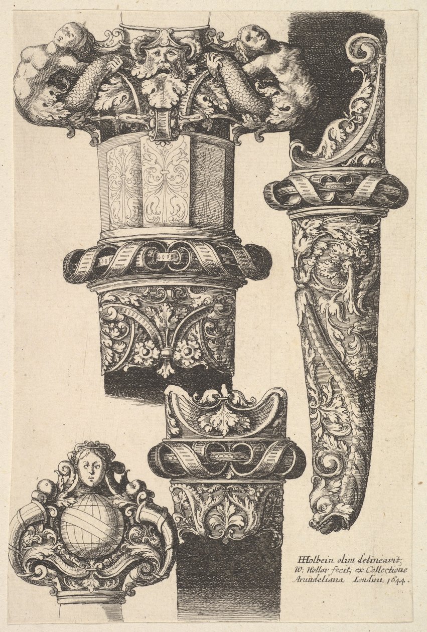 Dolche und Scheiden von Wenceslaus Hollar