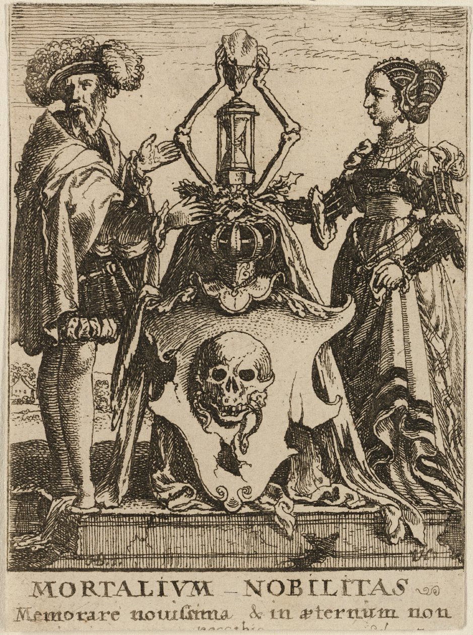 Wappen des Todes von Wenceslaus Hollar