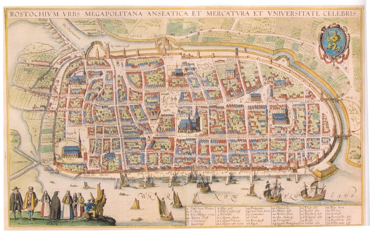 Hollar-Rostock von Wenceslaus Hollar