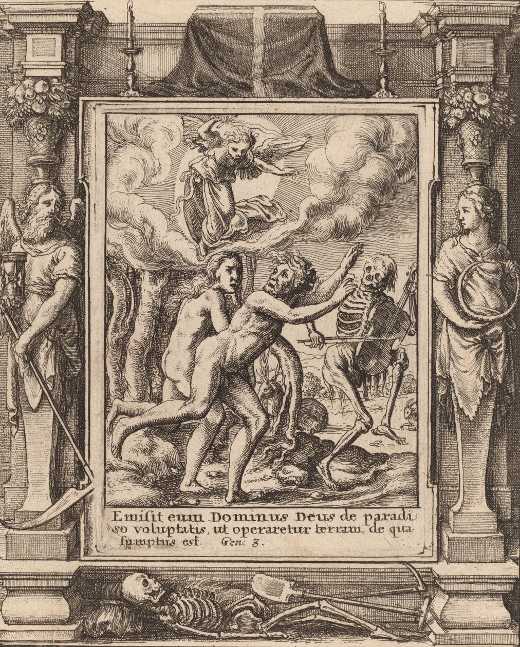 Das verlorene Paradies, 1651 von Wenceslaus Hollar