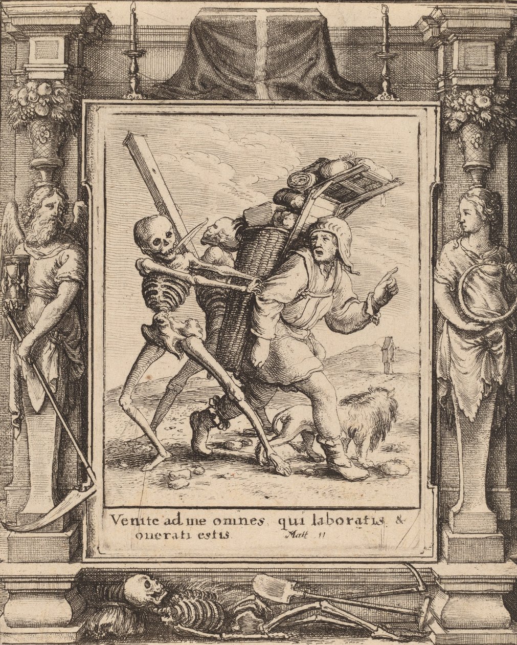 Hausierer von Wenceslaus Hollar