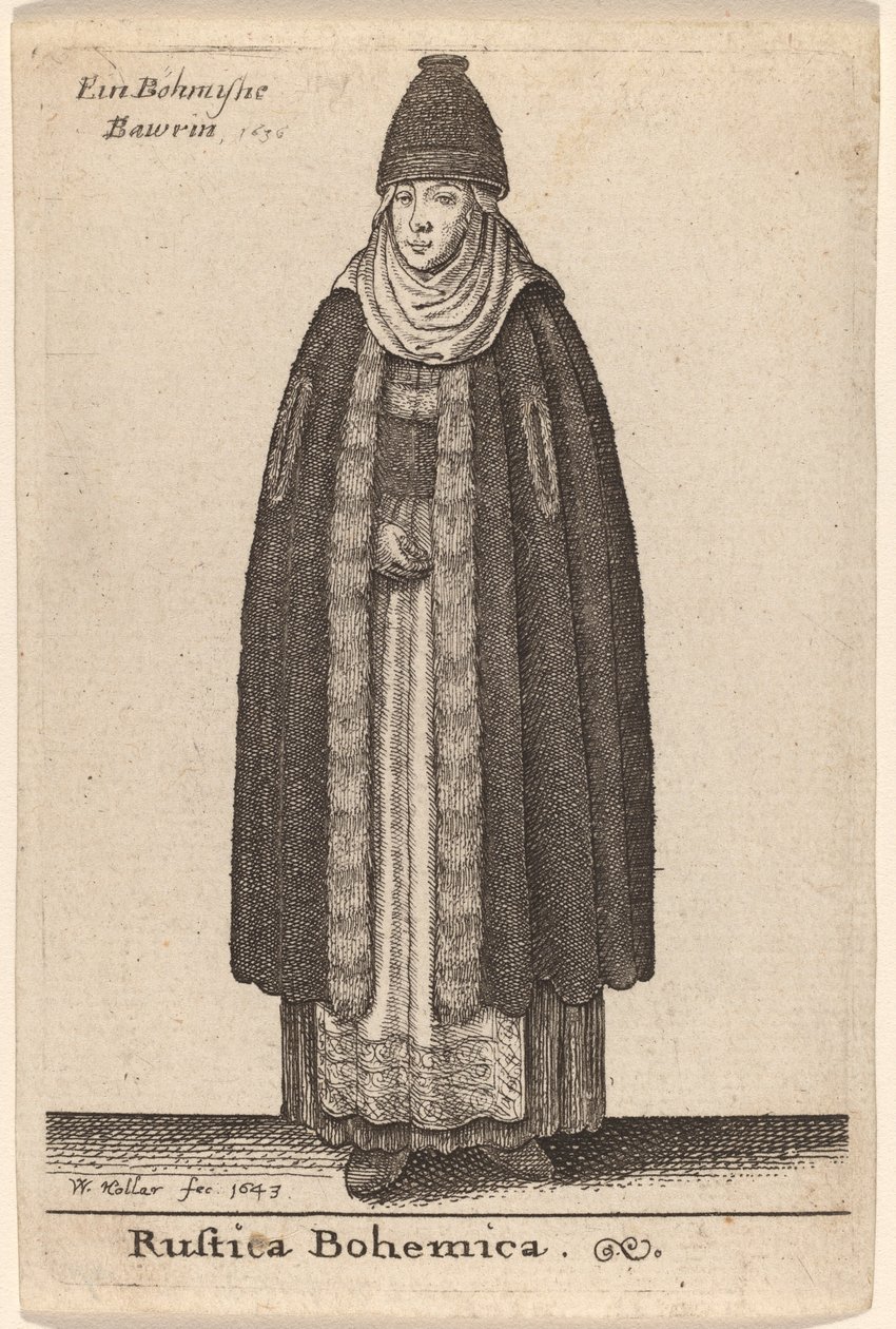 Rustica Bohemica von Wenceslaus Hollar