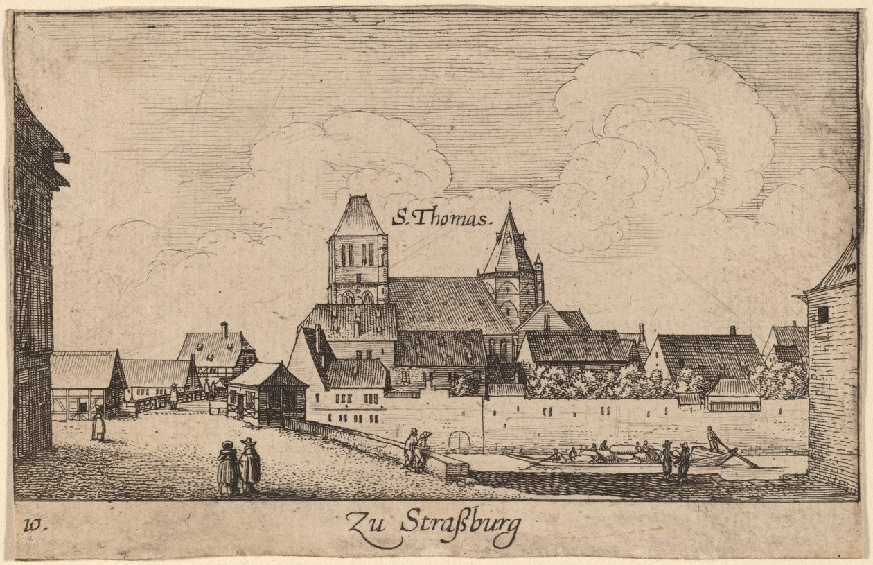 Straßburg von Wenceslaus Hollar