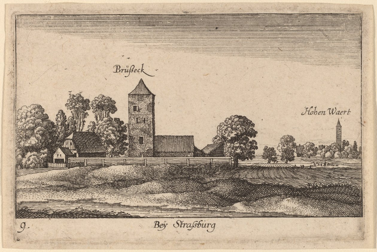 Straßburg von Wenceslaus Hollar
