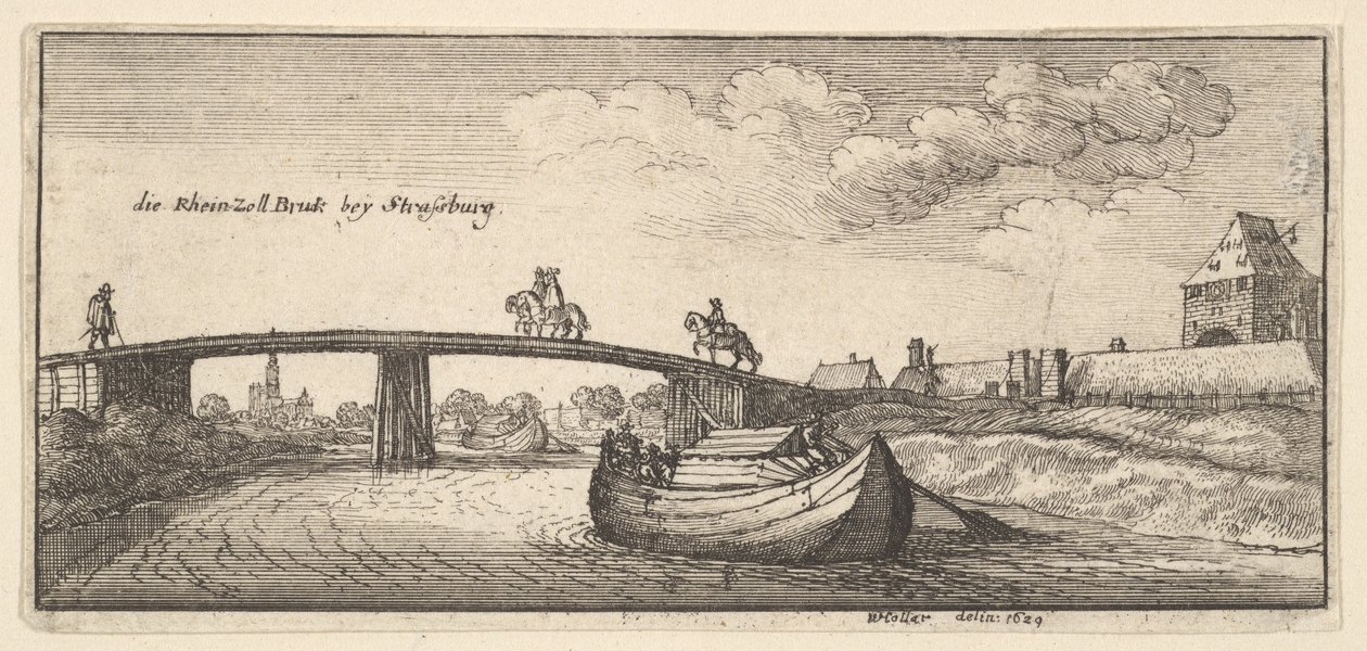 Straßburg von Wenceslaus Hollar