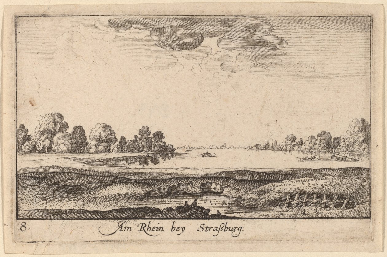 Straßburg: Das Zollhaus von Wenceslaus Hollar