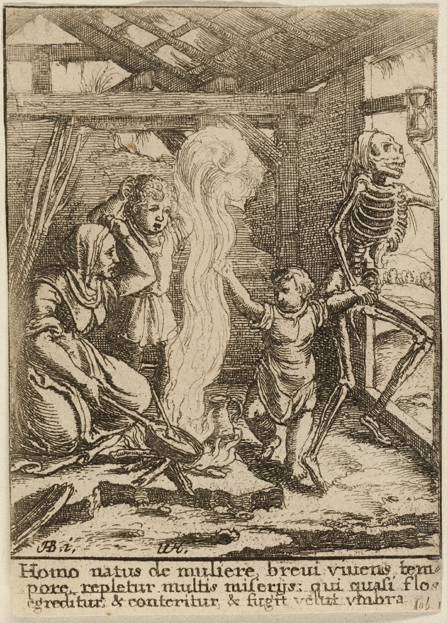 Das Kind und der Tod von Wenceslaus Hollar