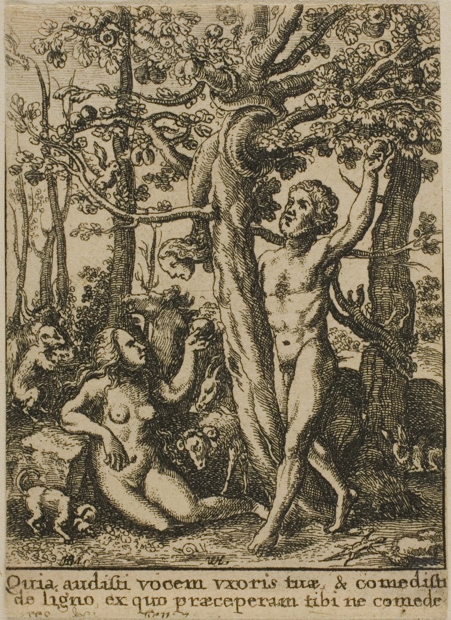Der Garten Eden von Wenceslaus Hollar