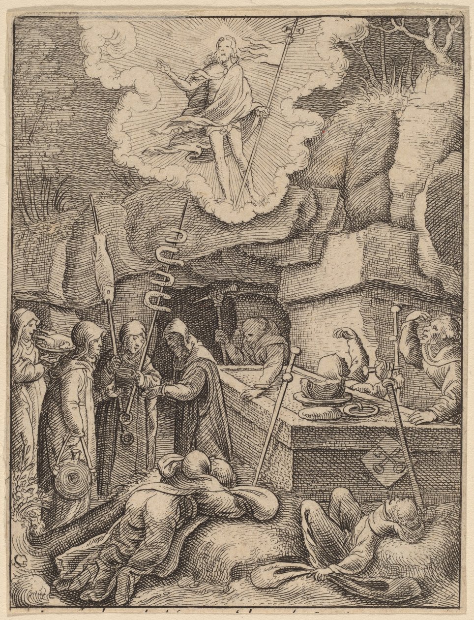 Die Auferstehung von Wenceslaus Hollar