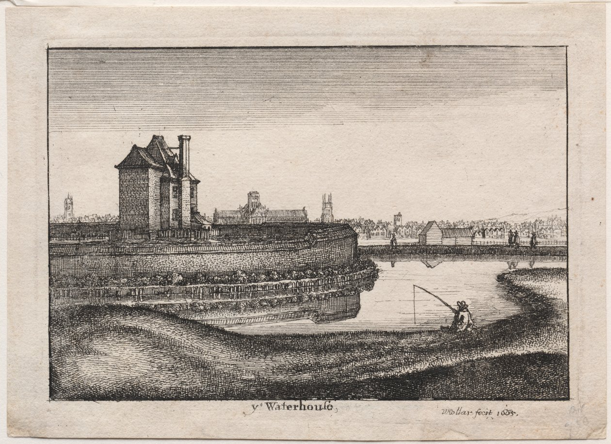 Das Wasserhaus von Wenceslaus Hollar