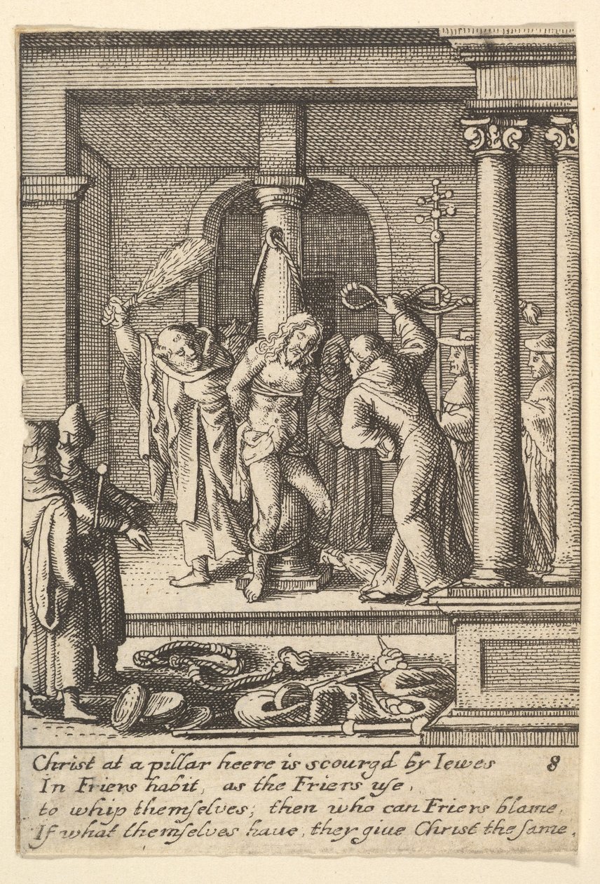 Die Geißelung von Wenceslaus Hollar