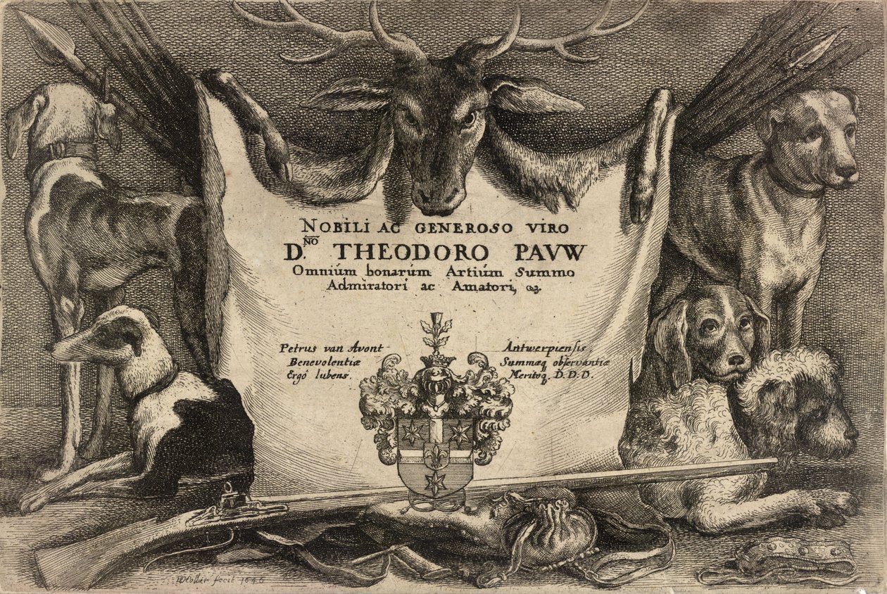 Titel (Zustand 3) von Wenceslaus Hollar