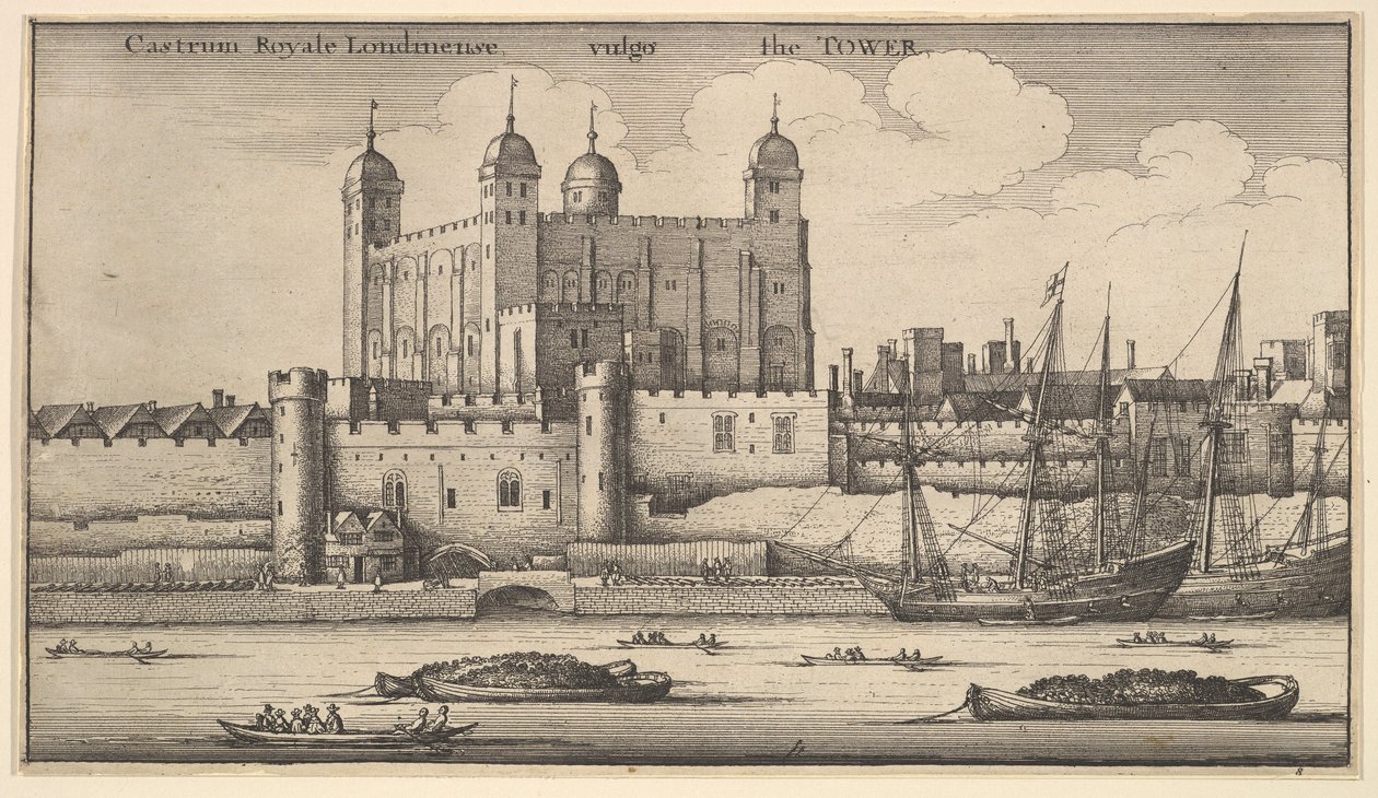 Tower of London von Wenceslaus Hollar
