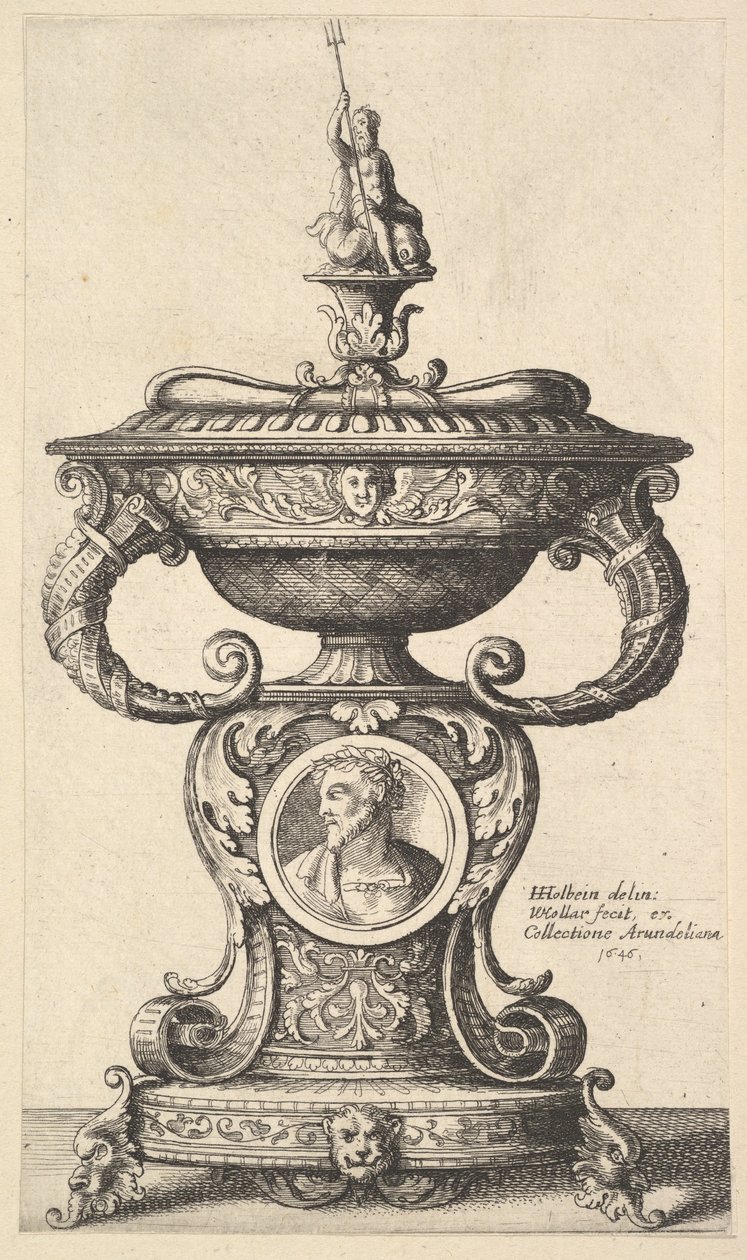 Zweihandbecher, 1646 von Wenceslaus Hollar