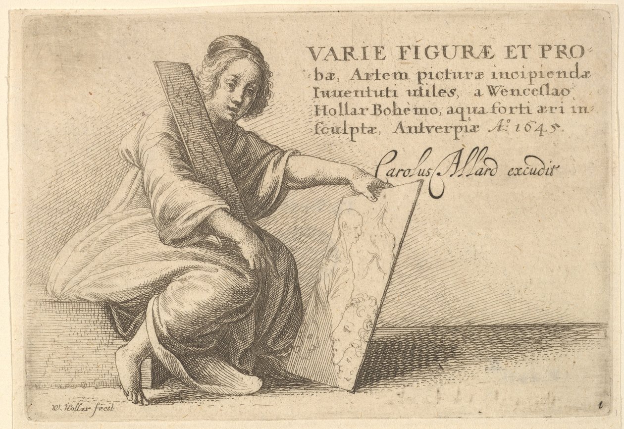 Varie Figuræ et Probæ, 1645 von Wenceslaus Hollar