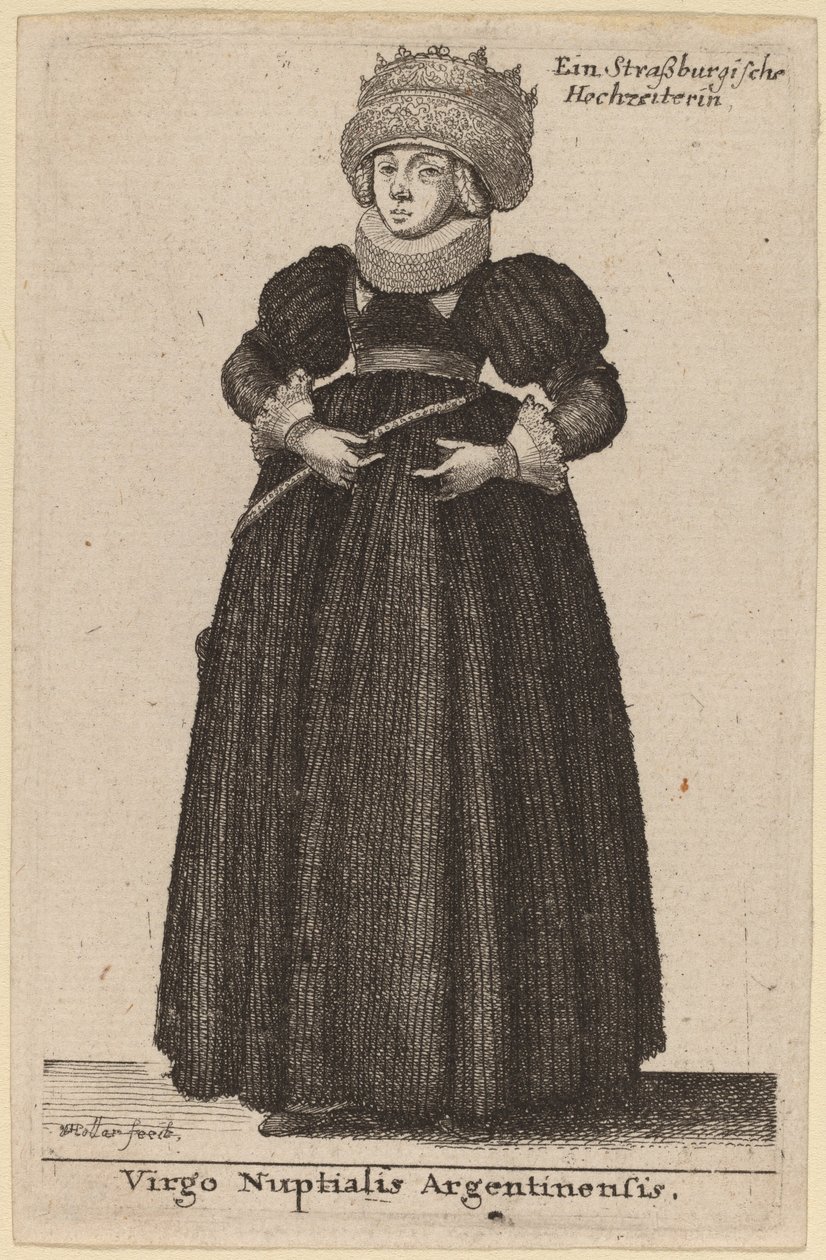 Virgo Nuptialis Argentinensis von Wenceslaus Hollar