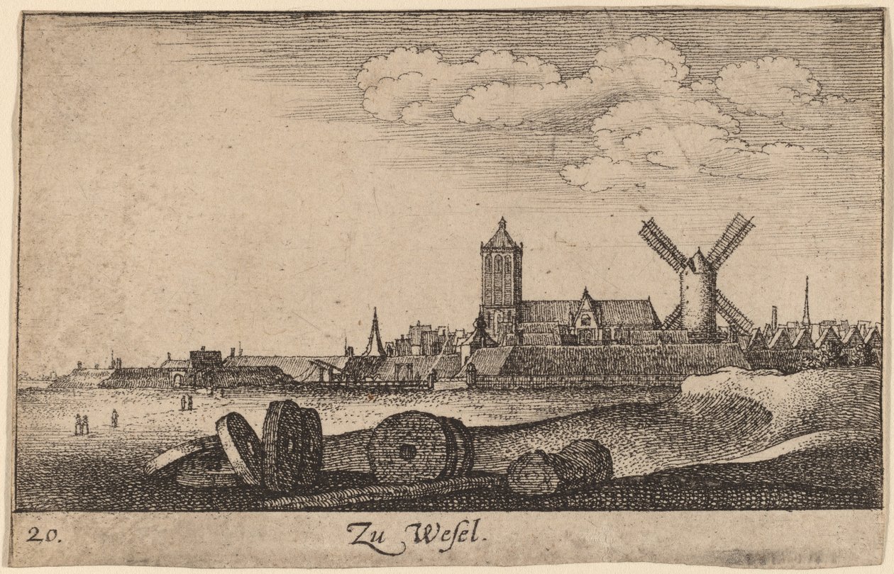 Wesel von Wenceslaus Hollar