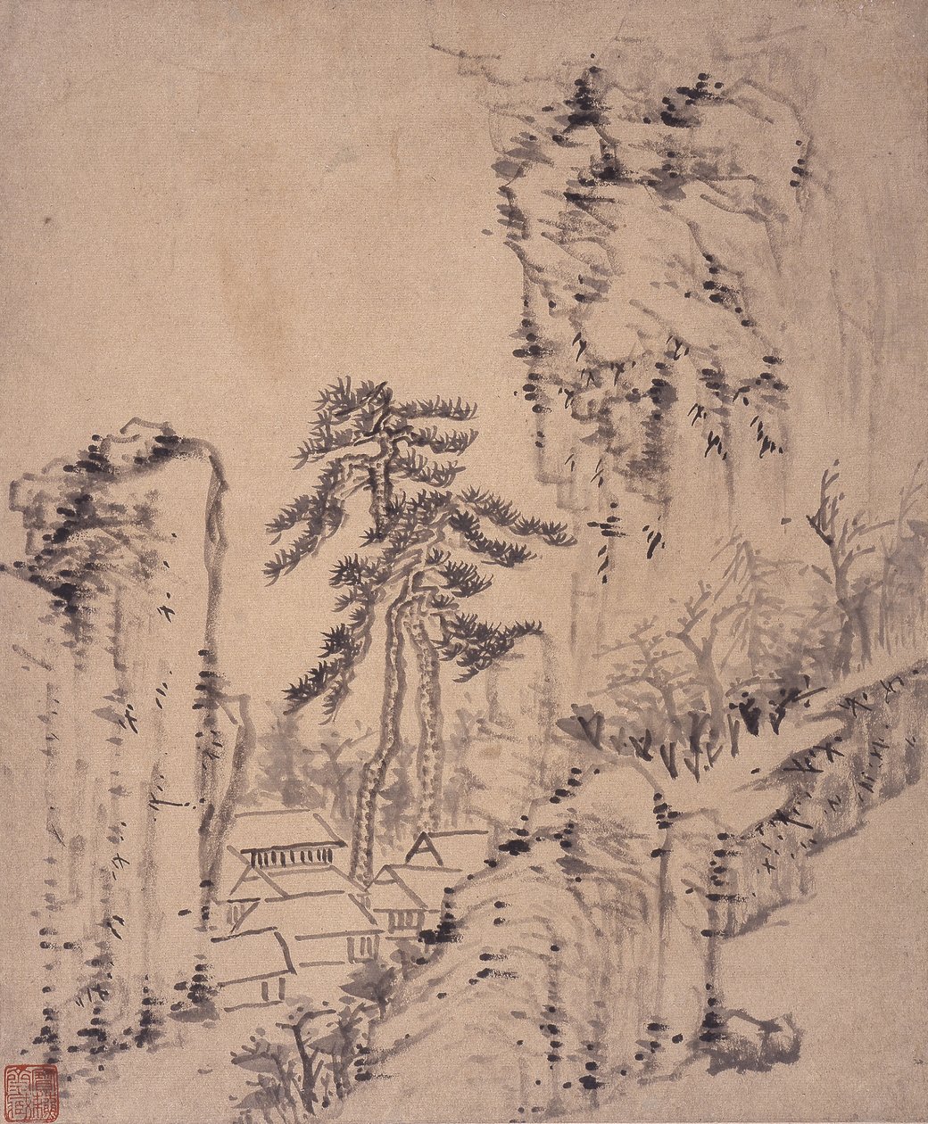 Album mit Landschaftsgemälden von Wencong Yang
