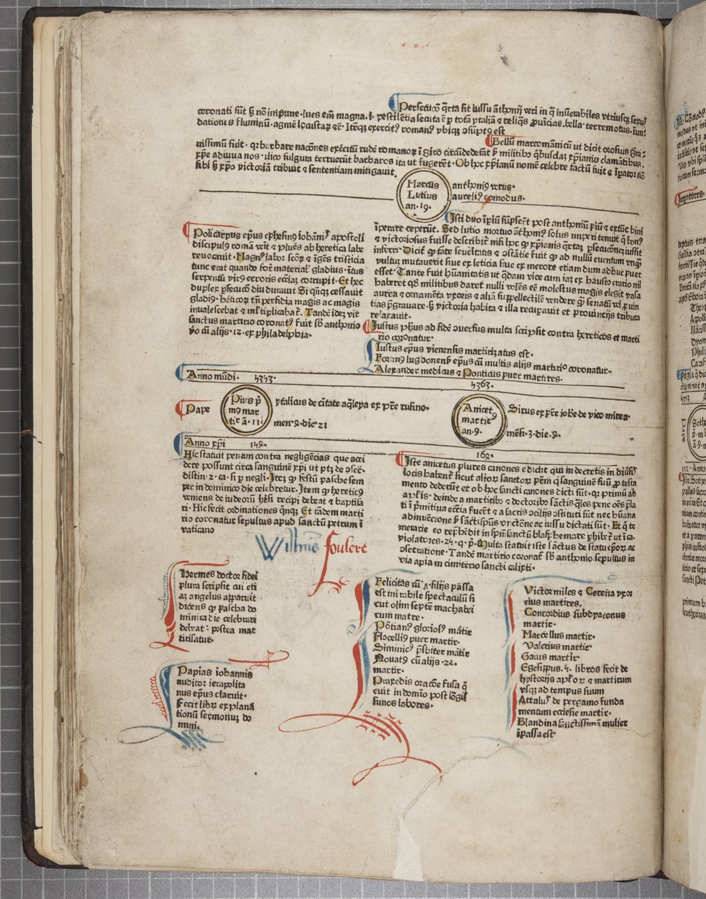 Fol 30 verso, Fasciculus Temporum von Werner Rolevinck