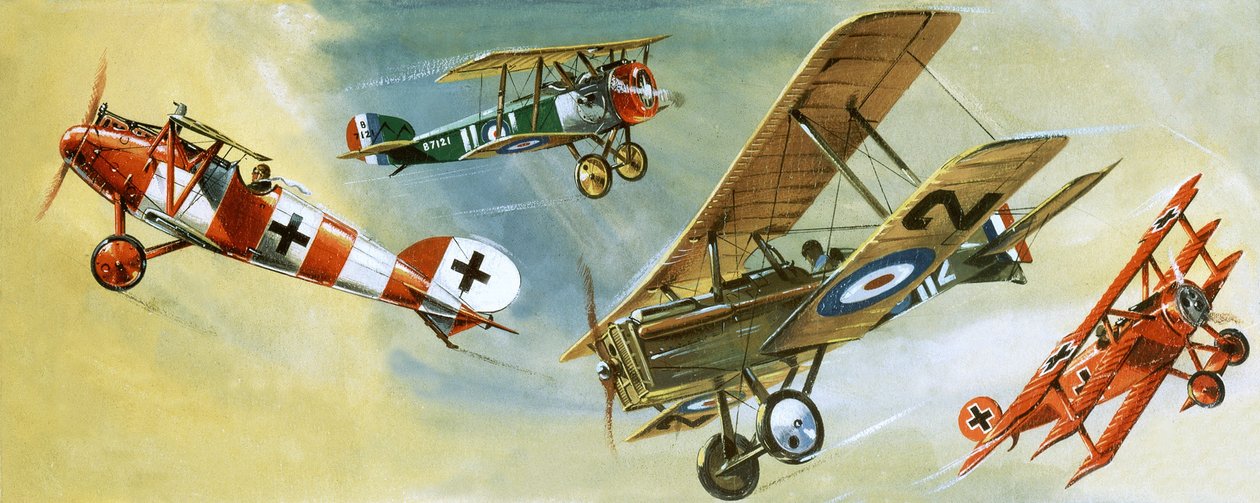 Flugzeug von Wilf (20th century) Hardy