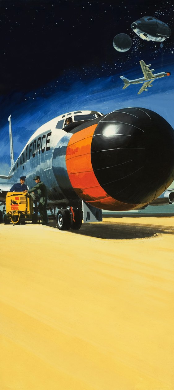 Unidentifiziertes Flugzeug mit großer Nase von Wilf (20th century) Hardy