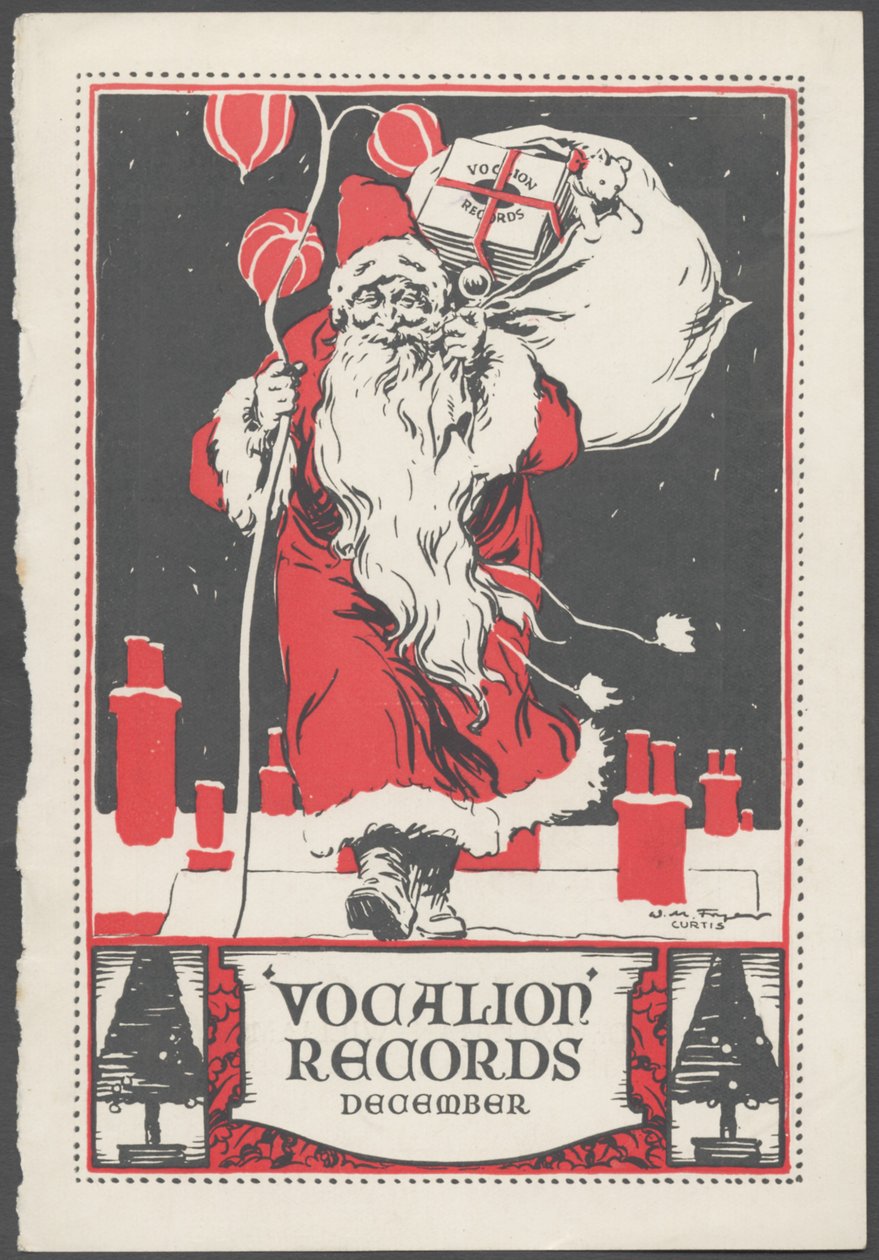 Vocalion Records Bulletin von Wilfred Fryer, Curtis Advertising Agency