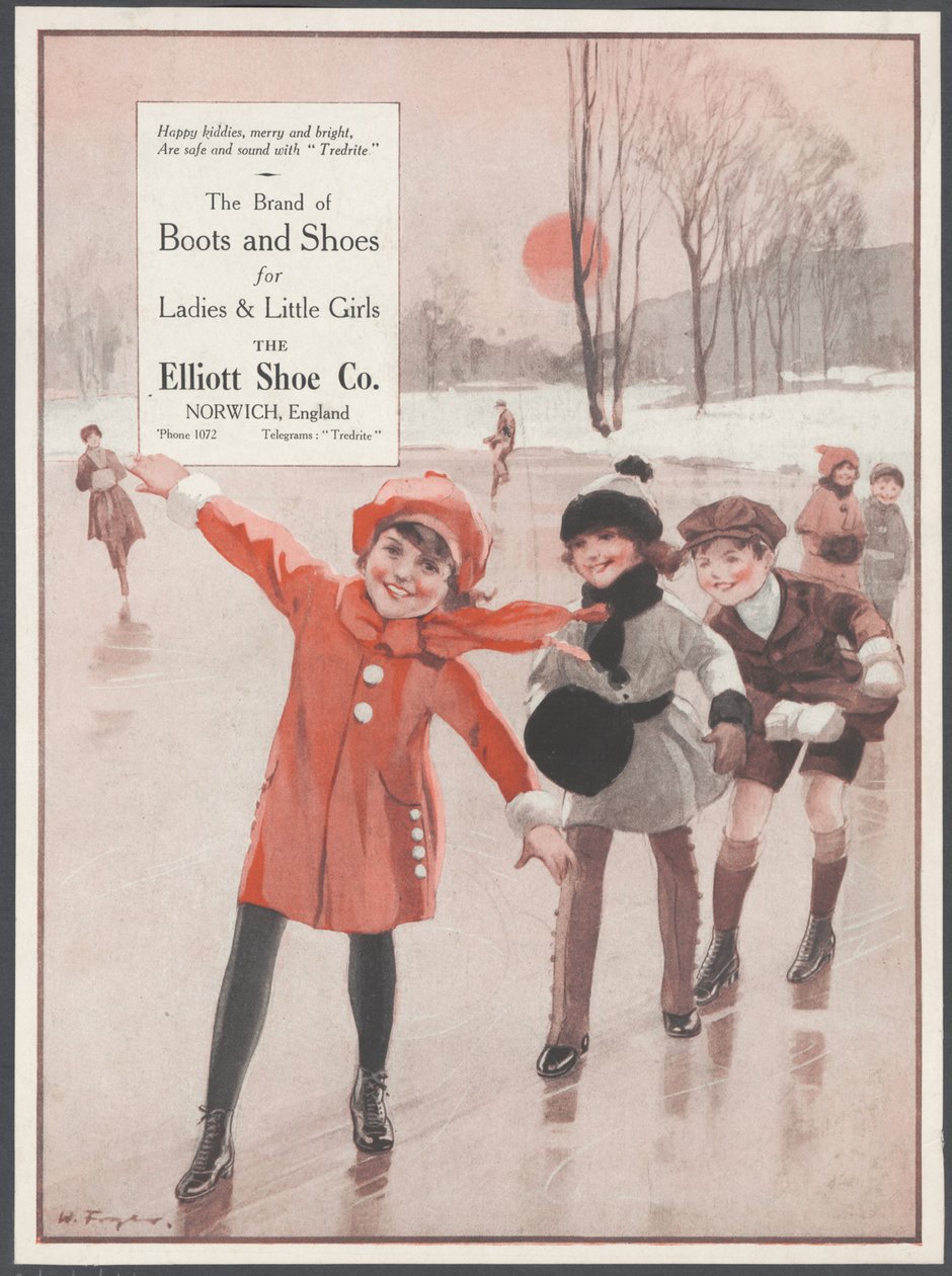 Elliott Schuhfirma, ca. 1920er von Wilfred Fryer
