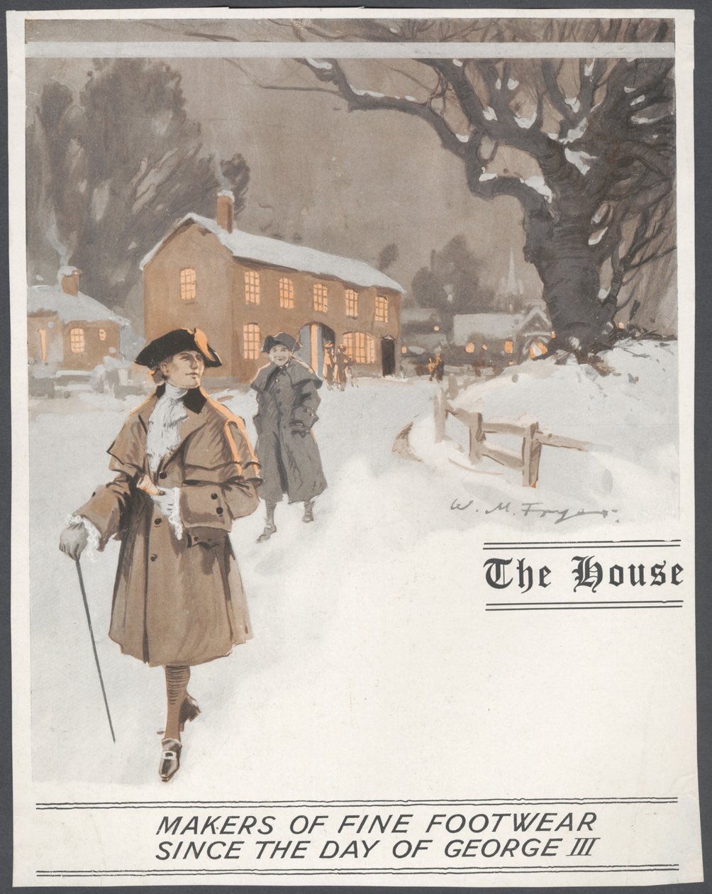 Das Haus Herrenbekleidung, ca. 1920er von Wilfred Fryer