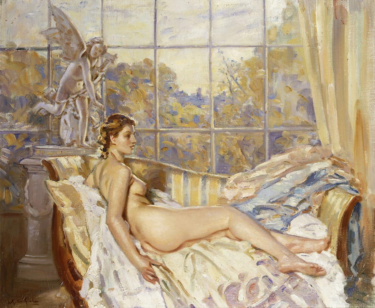 Der Geflügelte Junge von Wilfred Gabriel de Glehn