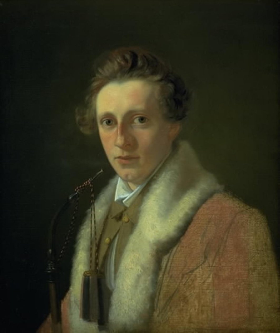 Der deutsche Maler Heinrich Marr von Wilhelm Bendz