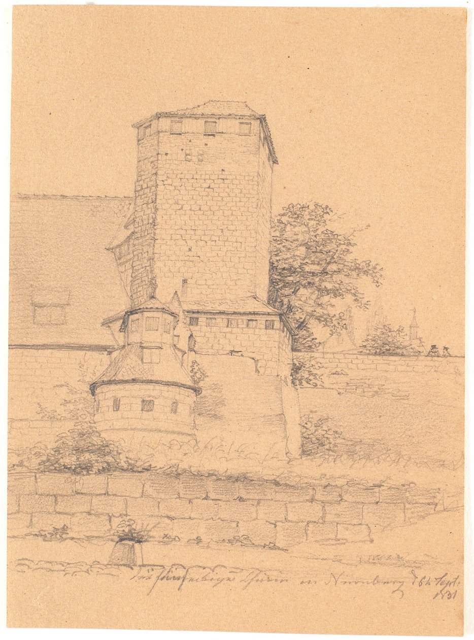 Turmbau. Nürnberg von Wilhelm Bendz