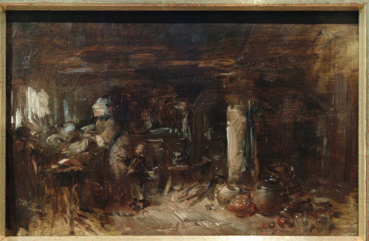 Bauernküche von Wilhelm Busch